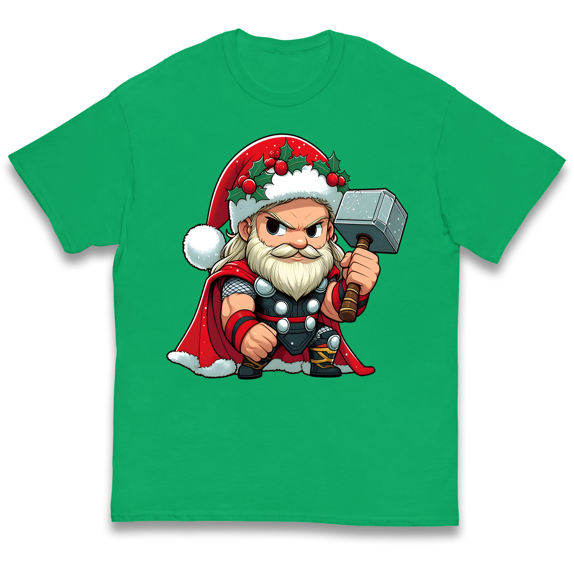 Thor Santa kids t shirt