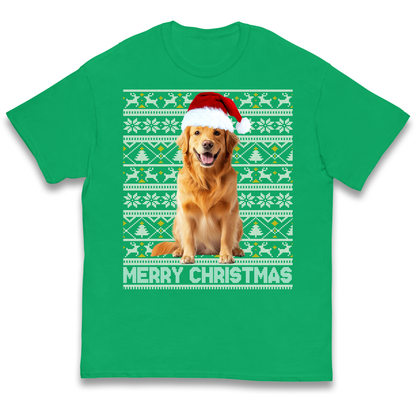 Merry Christmas Dog kids t shirt