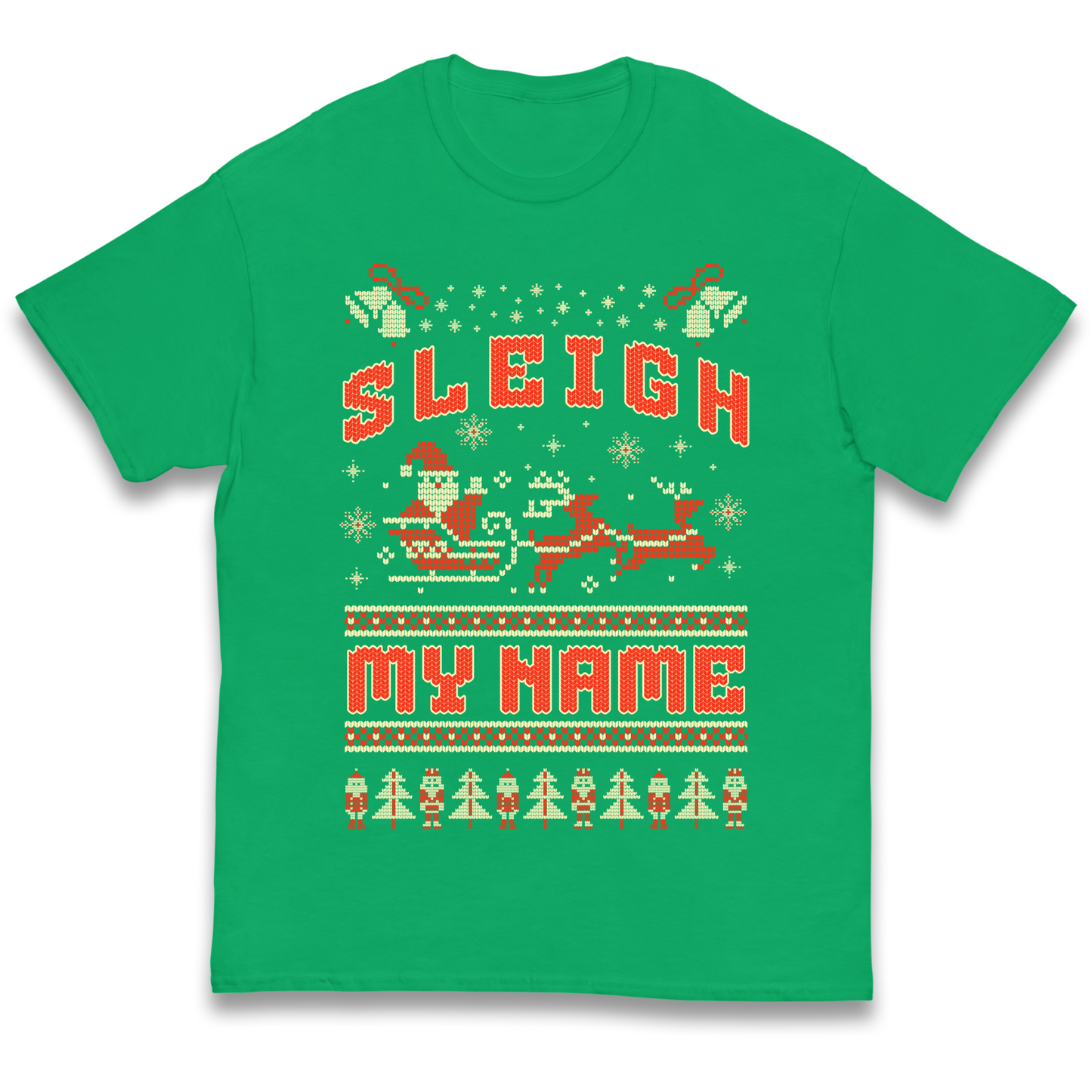 Sleigh My Name Christmas kids t shirt