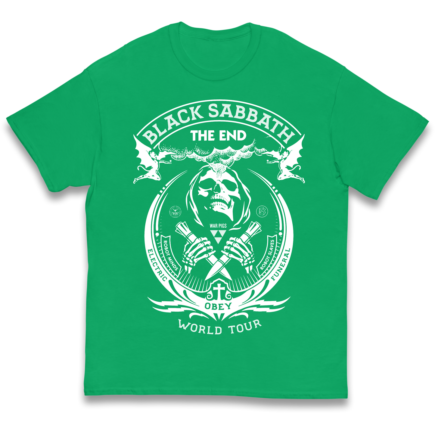 Black Sabbath The End World Tour Kids T Shirt