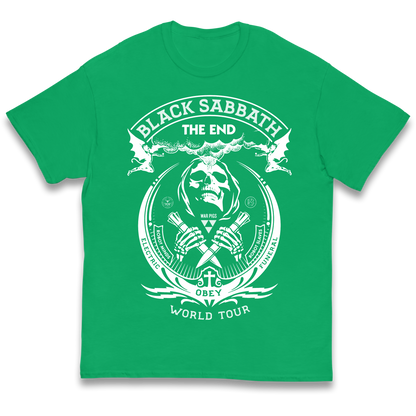 Black Sabbath The End World Tour Kids T Shirt