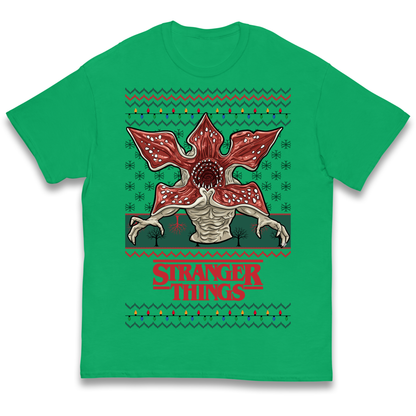 Demogorgon Christmas Kids T Shirt
