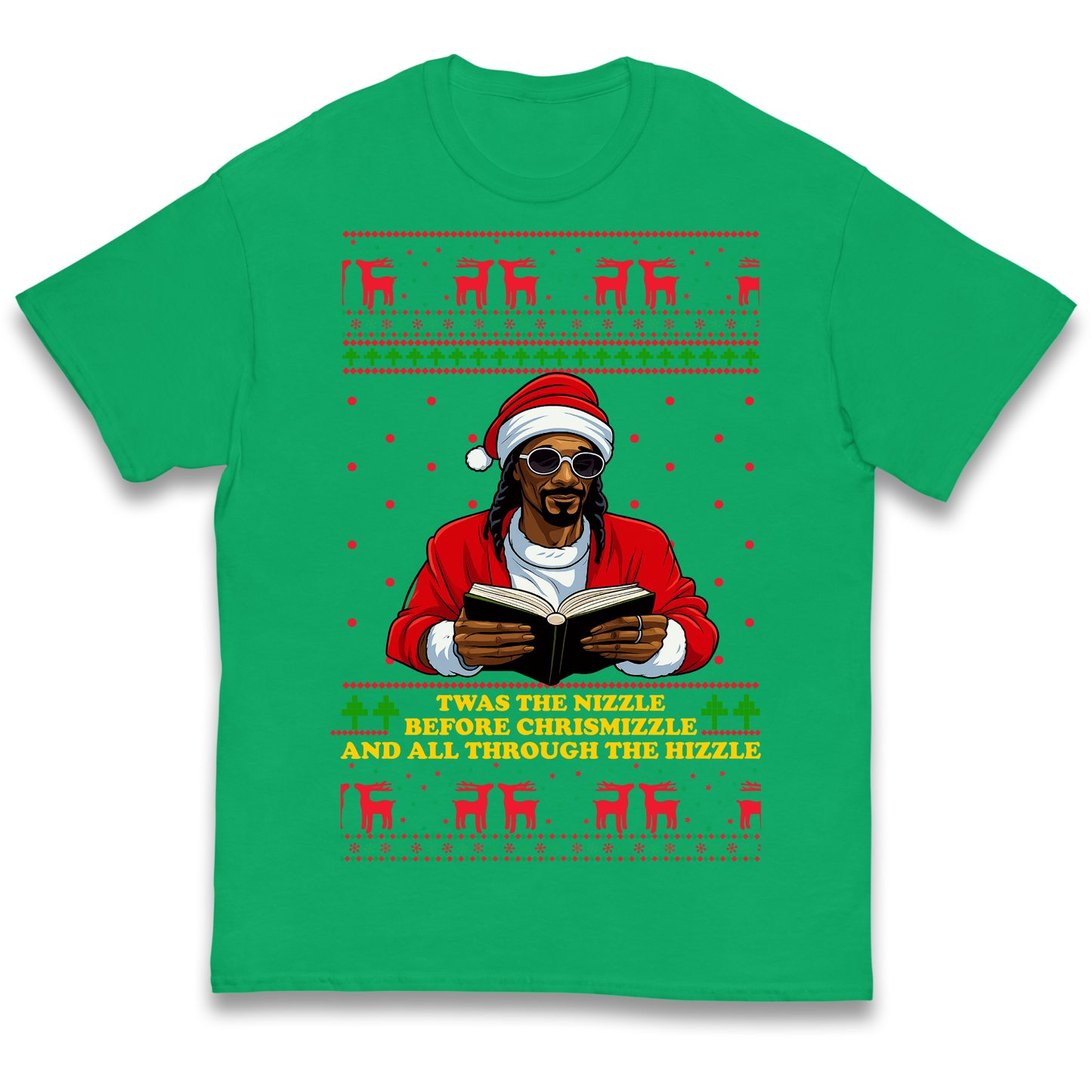 Snoop Dogg Nizzle Christmas Kids T Shirt