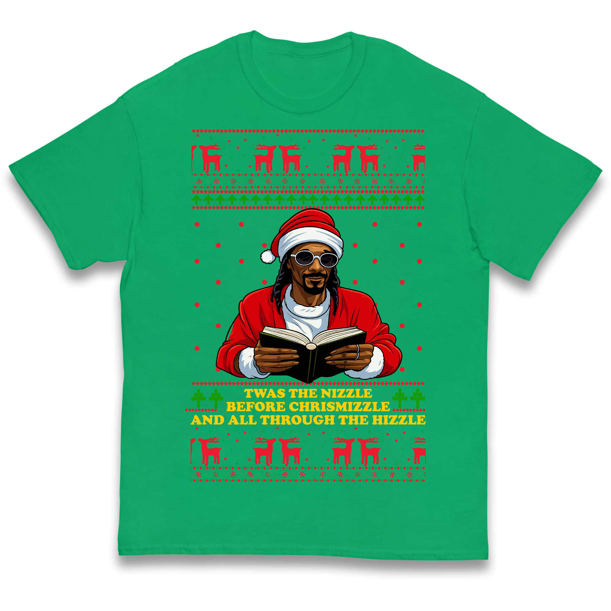 Snoop Dogg Nizzle Christmas Kids T Shirt