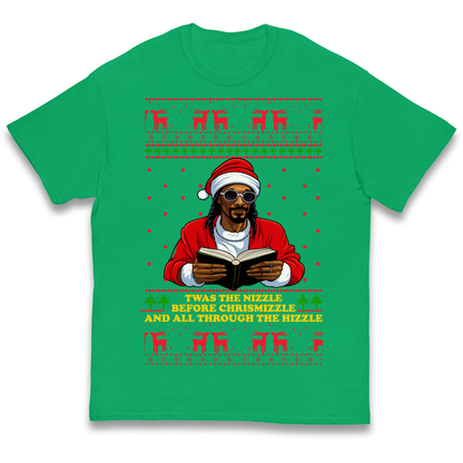 Snoop Dogg Nizzle Christmas Kids T Shirt