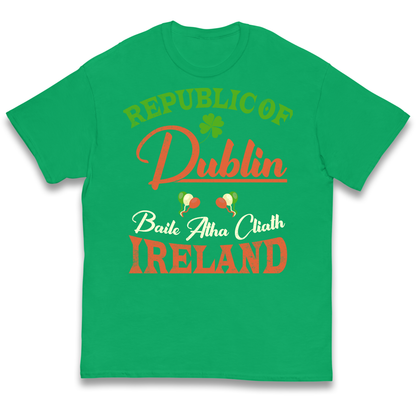 Dublin Ireland kids t shirt