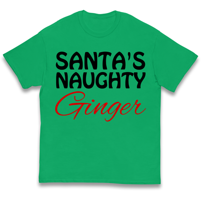 Naughty Ginger Kids T Shirt
