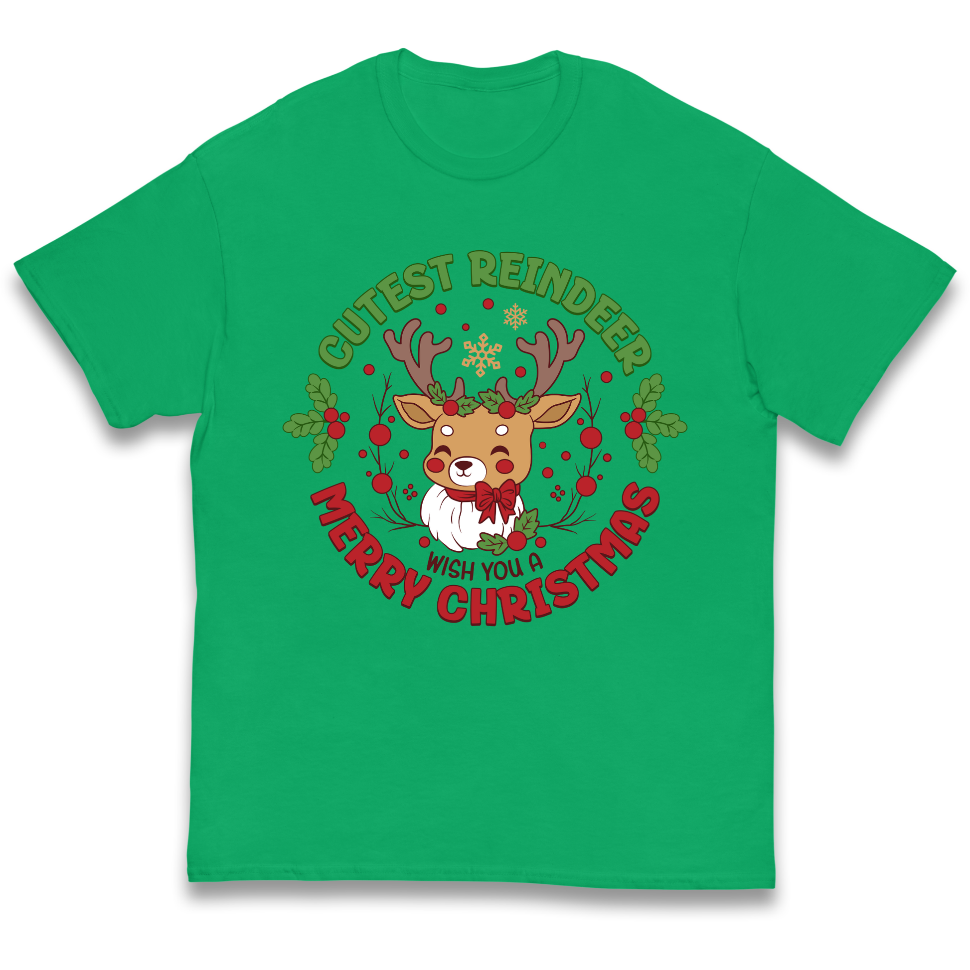 Cutest Reindeer kids t shirt