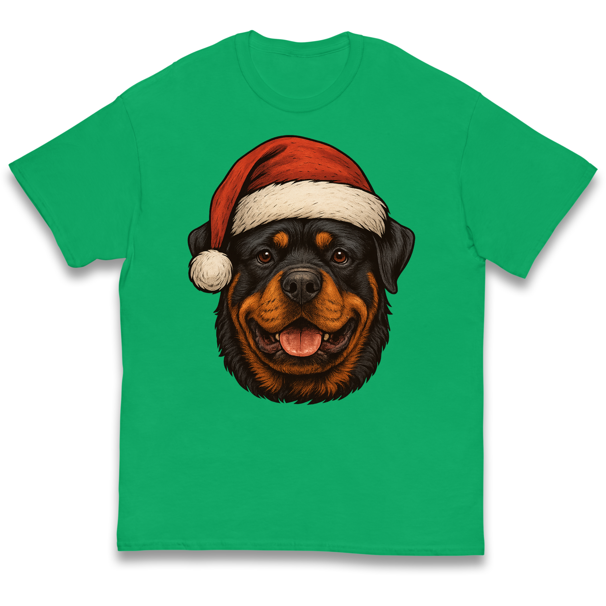 Rottweiler Christmas Kids T Shirt