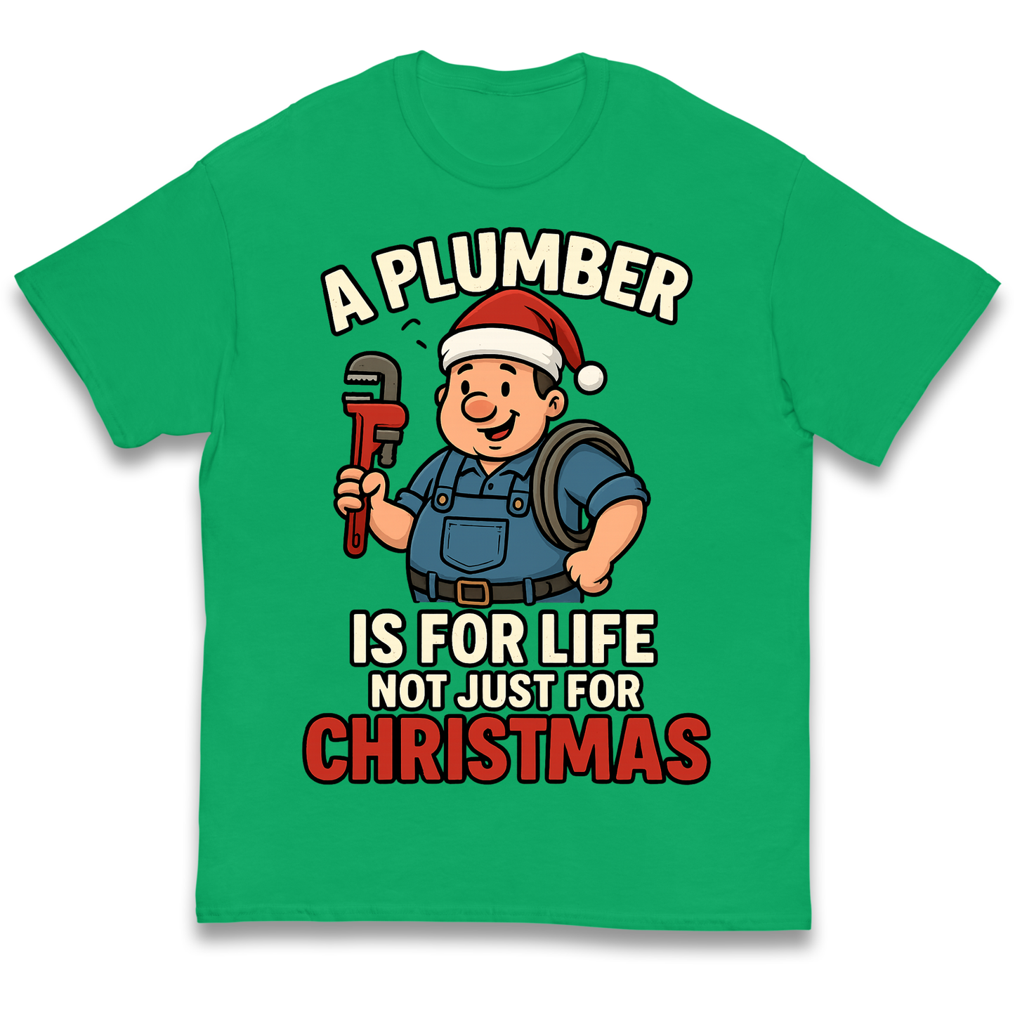 Plumber Christmas Kids T Shirt