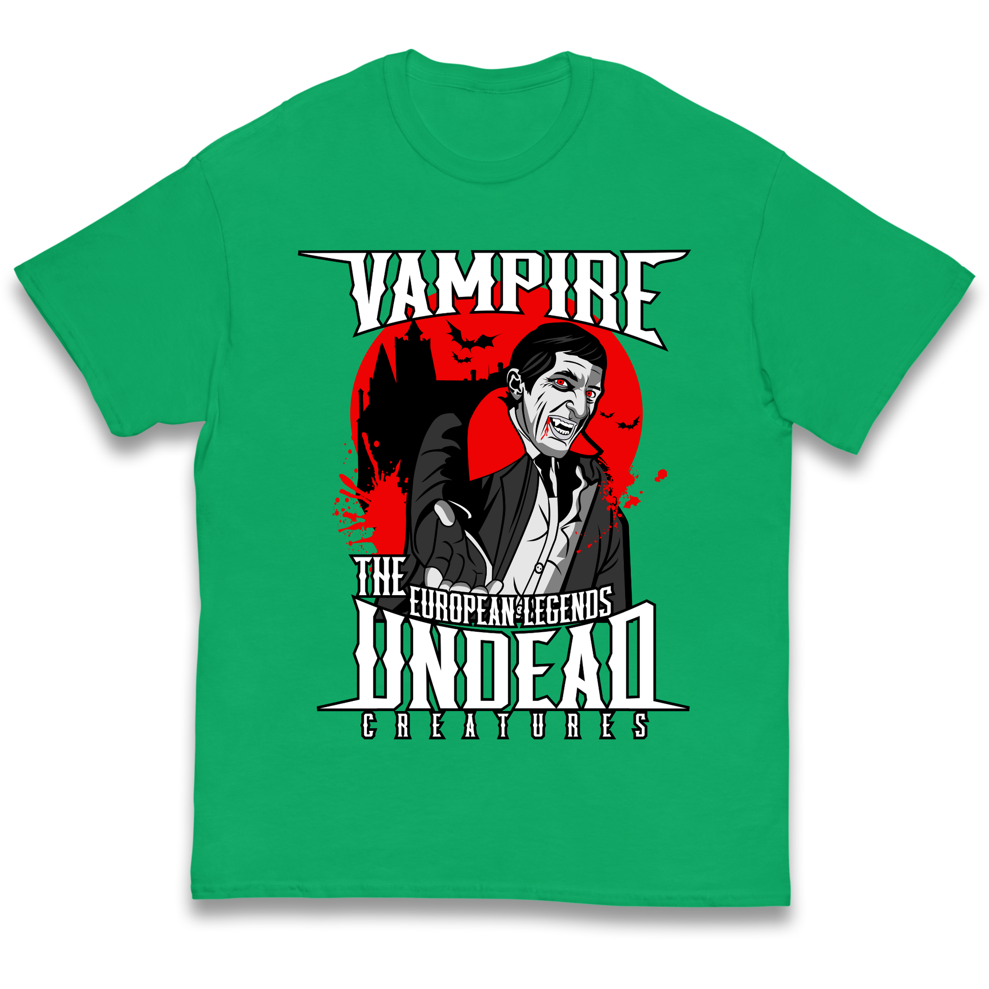 Vampire Undead kids t shirt