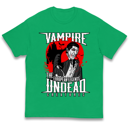 Vampire Undead kids t shirt