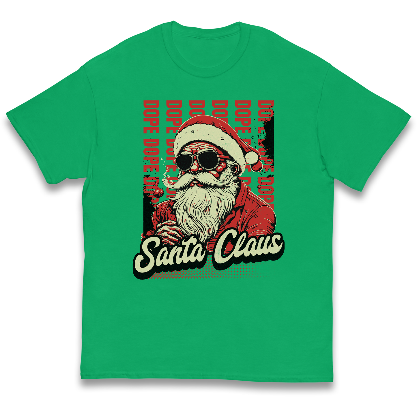 Dope Santa Claus kids t shirt