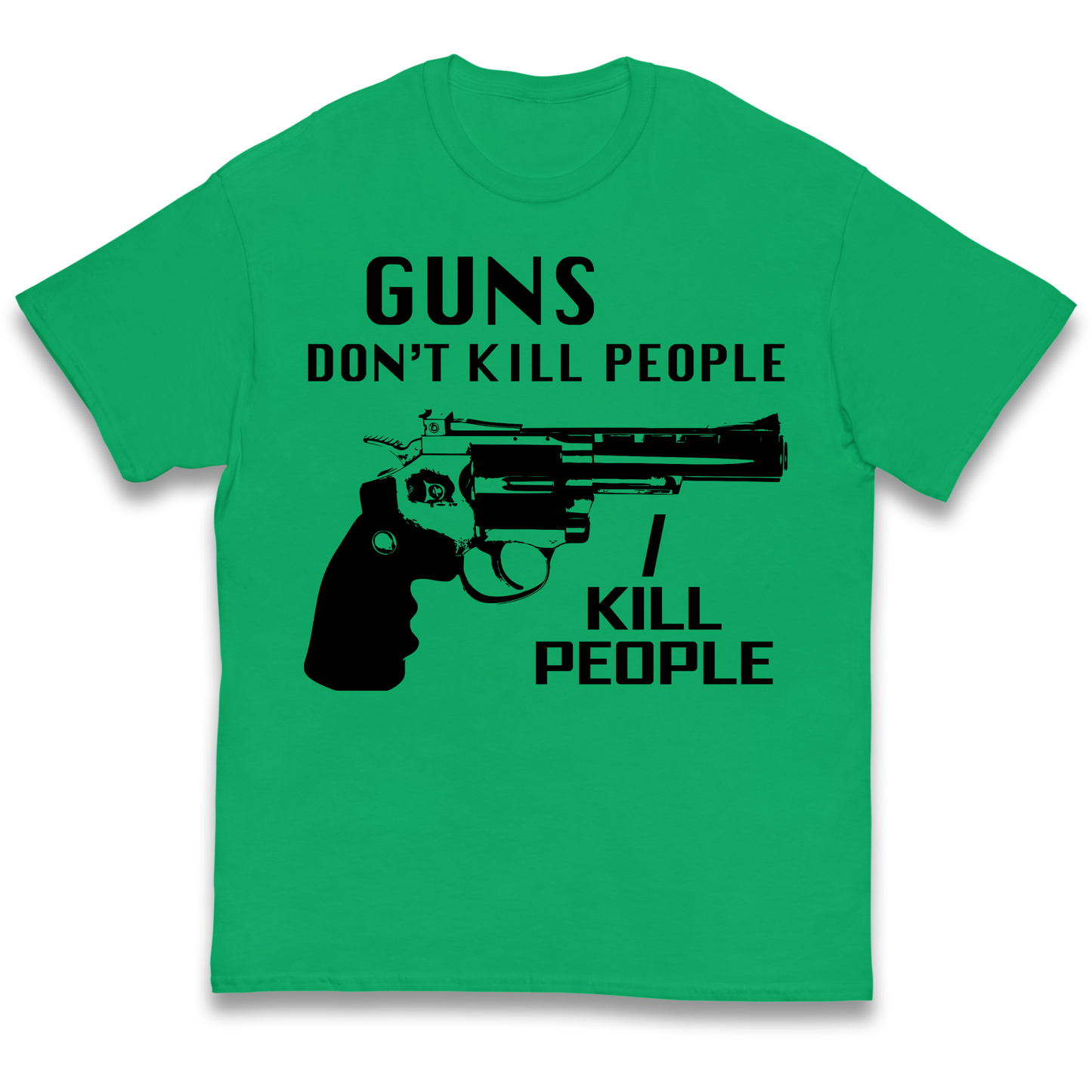 Guns Don’t Kill People Kids T Shirt 