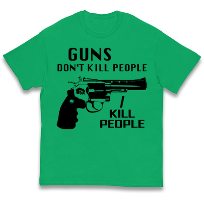 Guns Don’t Kill People Kids T Shirt 
