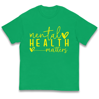 Mental Health Matters kids t shirt