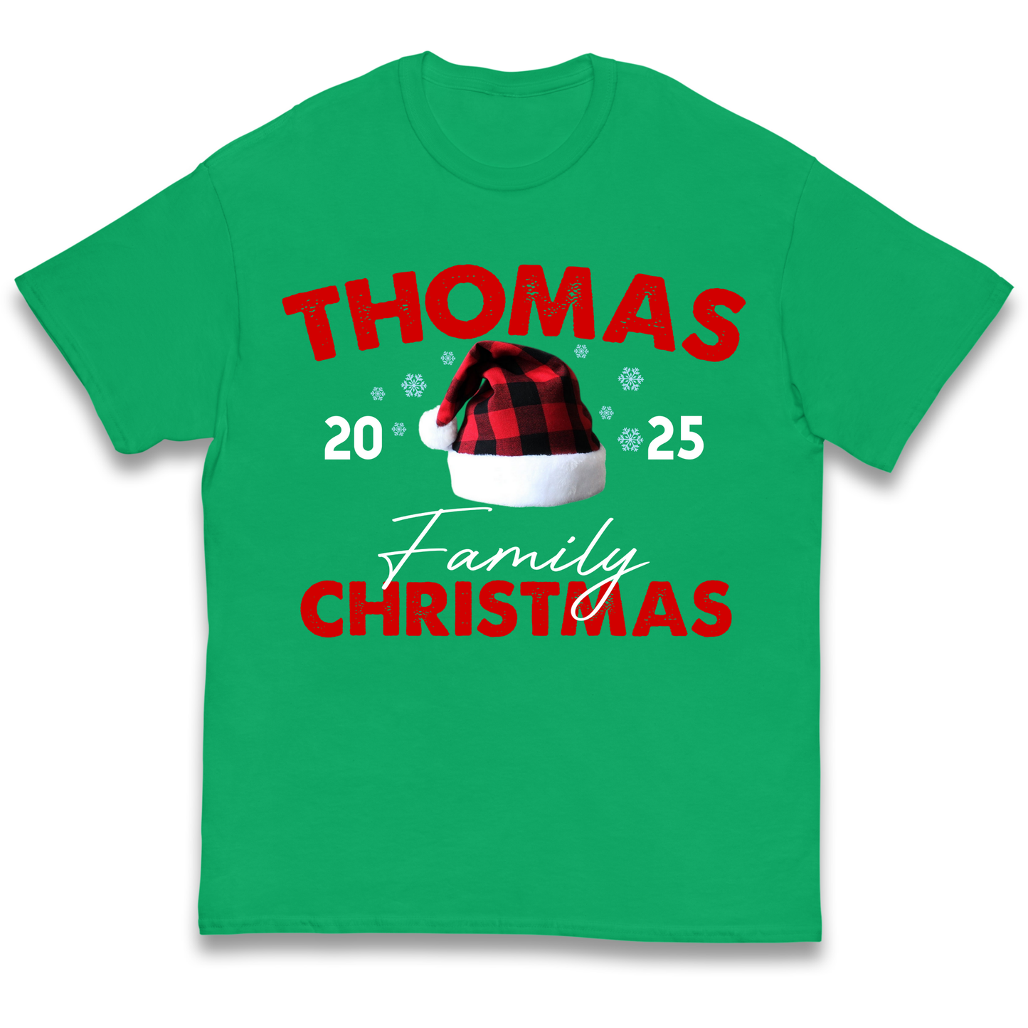 Thomas Family Christmas kids t shirt
