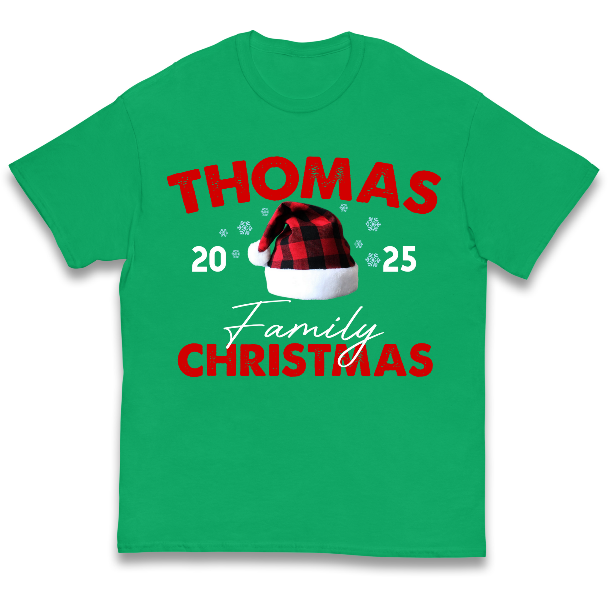 Thomas Family Christmas kids t shirt
