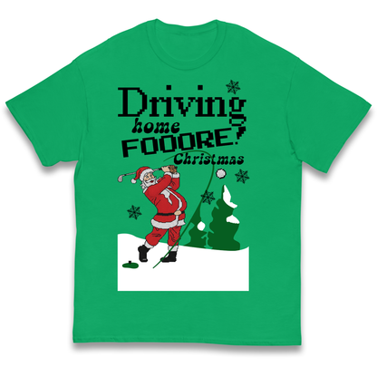 Christmas Golf Kids T Shirt