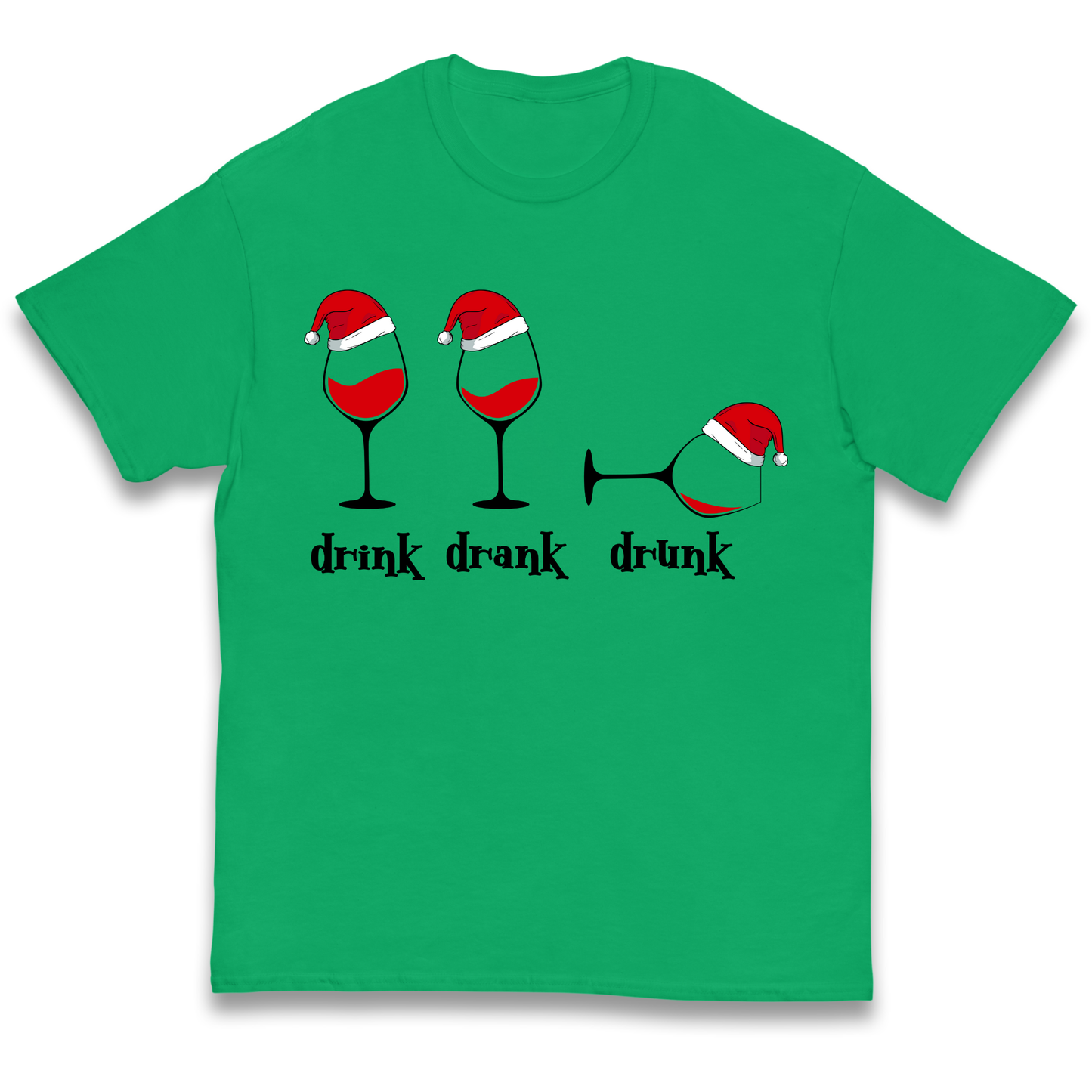 Drink Drank Drunk Kids T Shirt