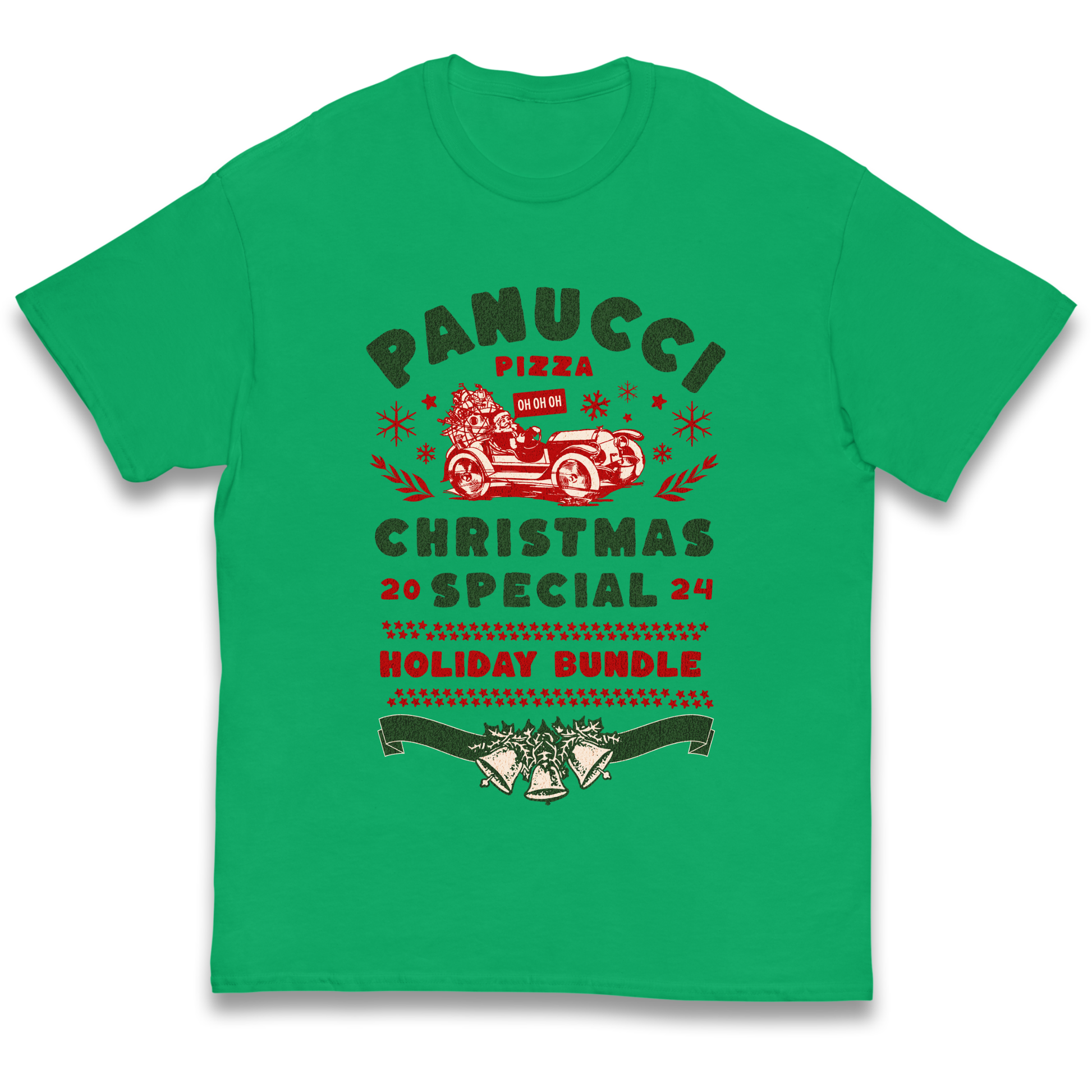 Panucci Pizza Christmas Special Christmas kids t shirt