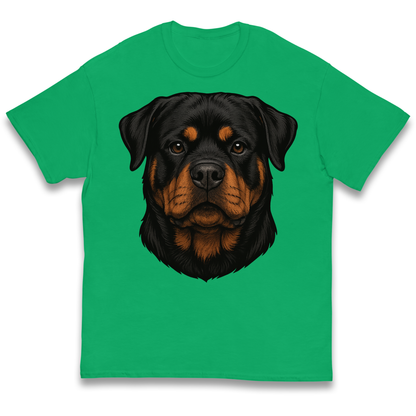 Rottweiler Face kids t shirt