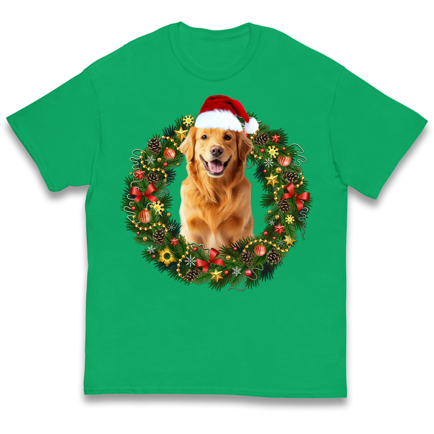 Dog Christmas kids t shirt