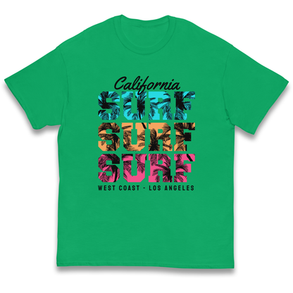 California Surf Surf Surf kids t shirt