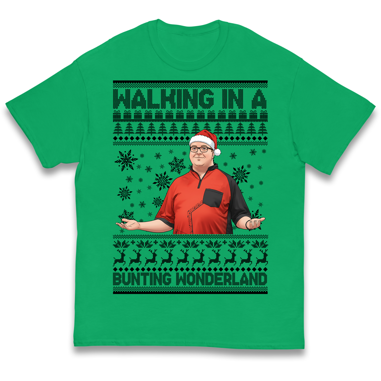 Bunting Wonderland Kids T Shirt