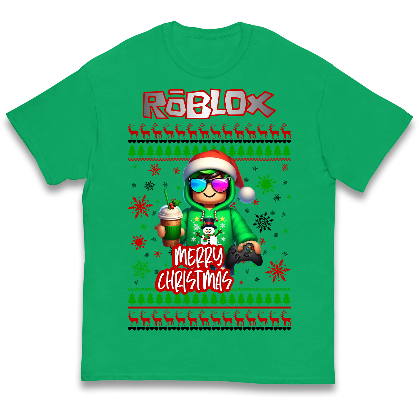 Roblox Merry Christmas Kids T Shirt