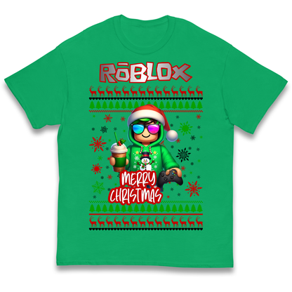 Roblox Merry Christmas Kids T Shirt