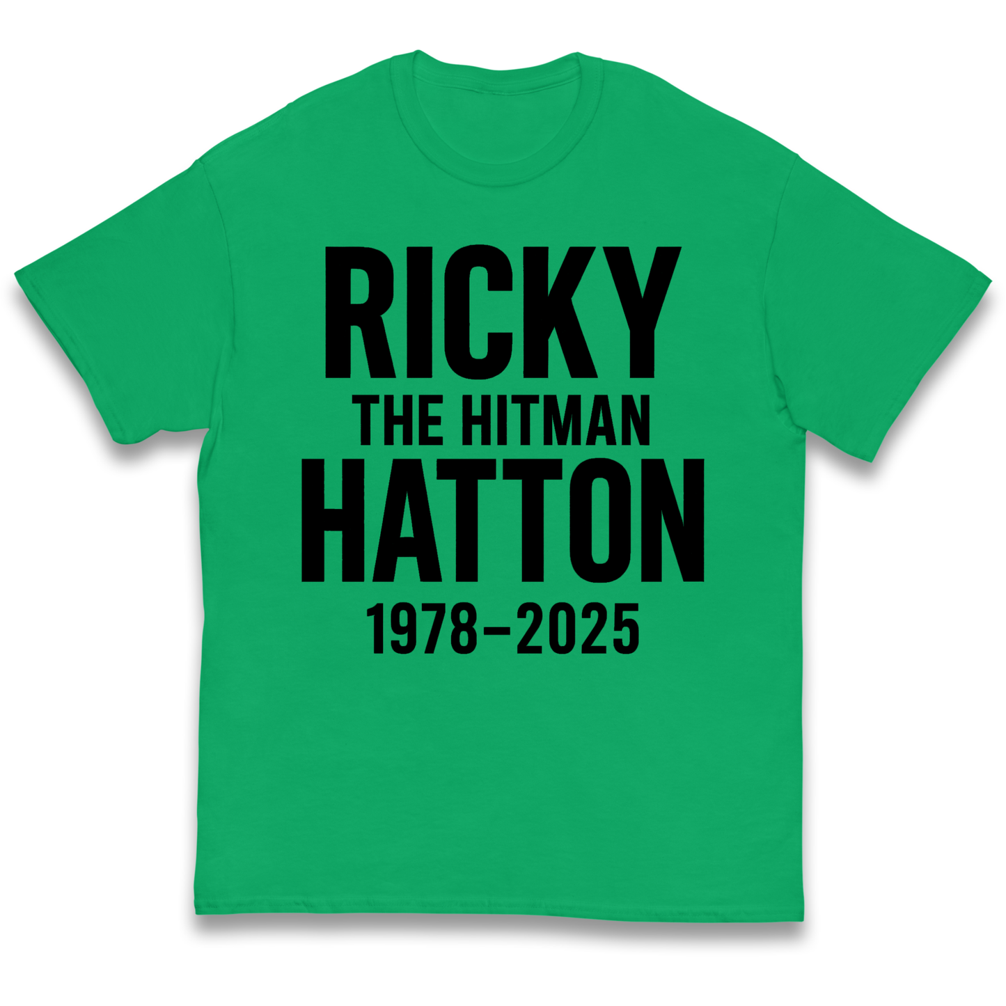 Ricky The Hitman Hatton 1978 2025 kids t shirt