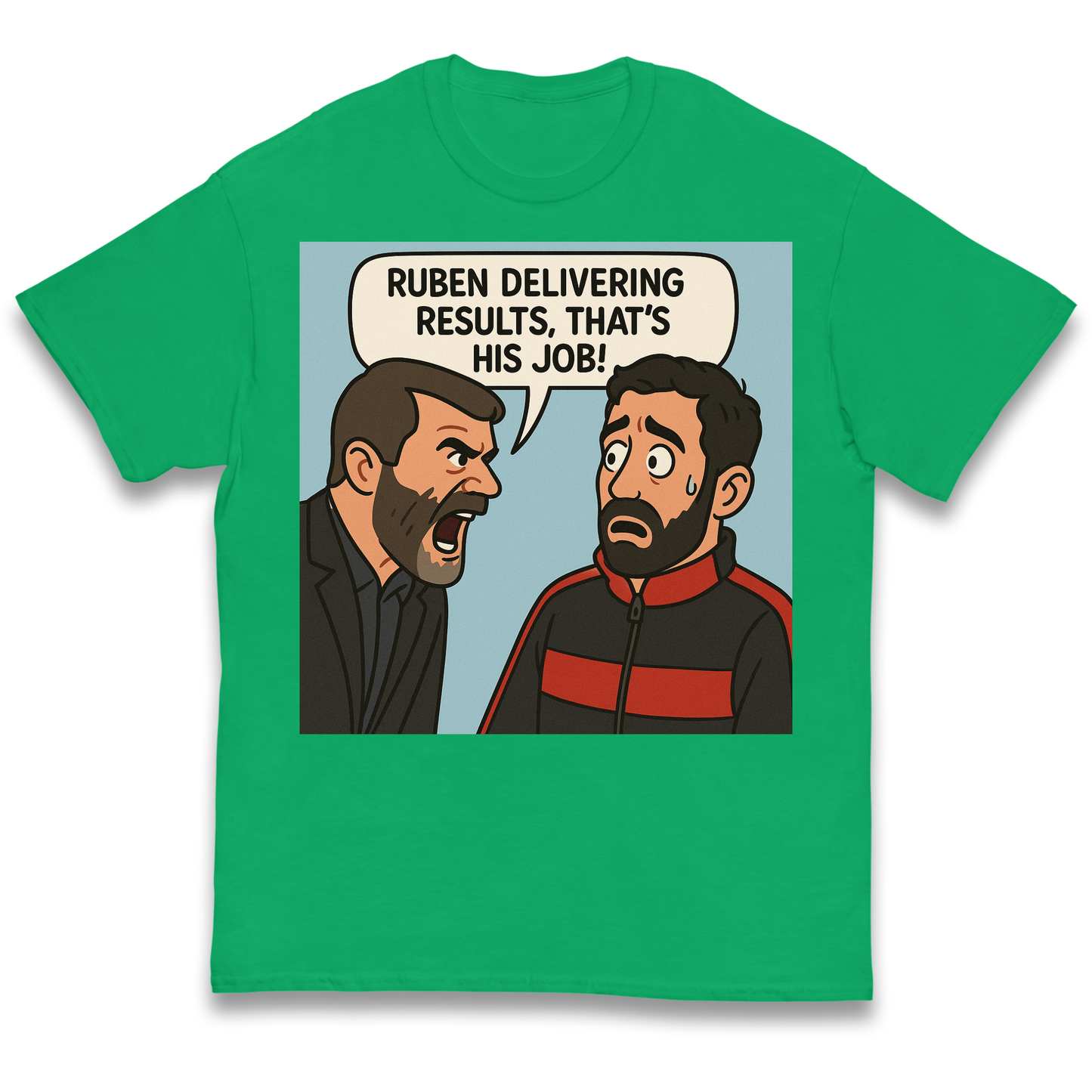 Ruben Delivering Results That's His Job kids t shirt
