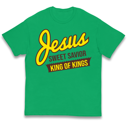 Jesus Sweet Saviour King of Kings Kids T Shirt