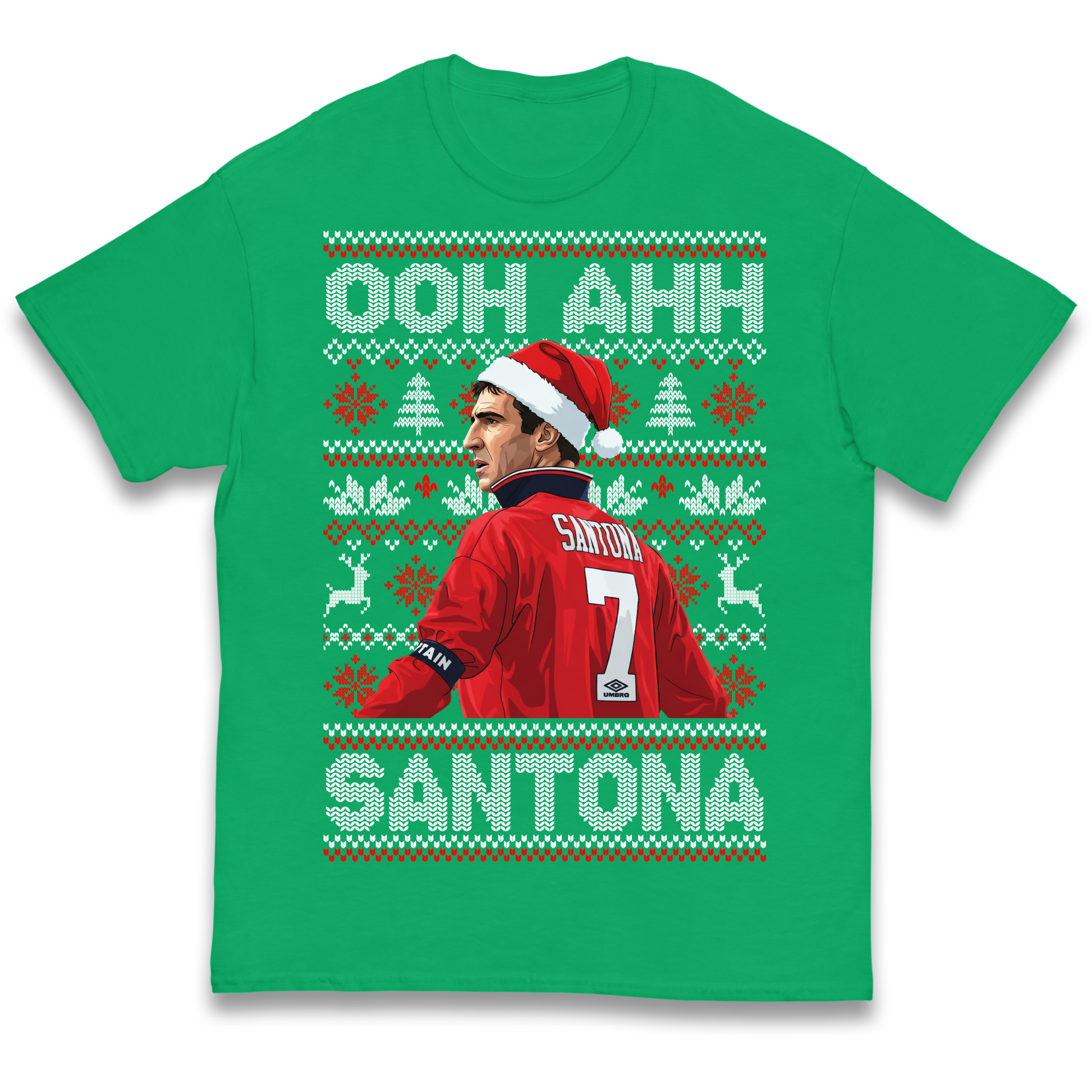 M'nchester United Christmas Kids T Shirt