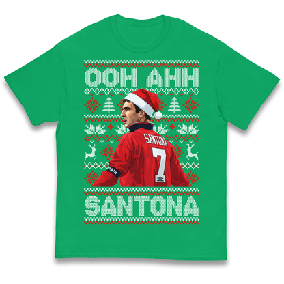 M'nchester United Christmas Kids T Shirt