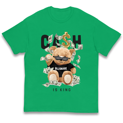 Teddy Bear Billionaire Streetwear kids t shirt