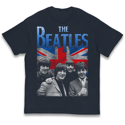The Beatles Union Jack kids t shirt