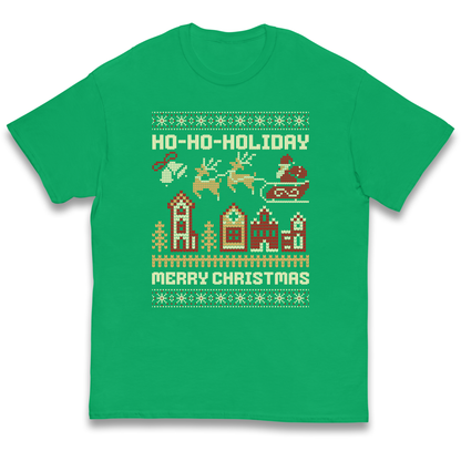 Have Yourself a HO HO HOLIDAY Christmas kids t shirt