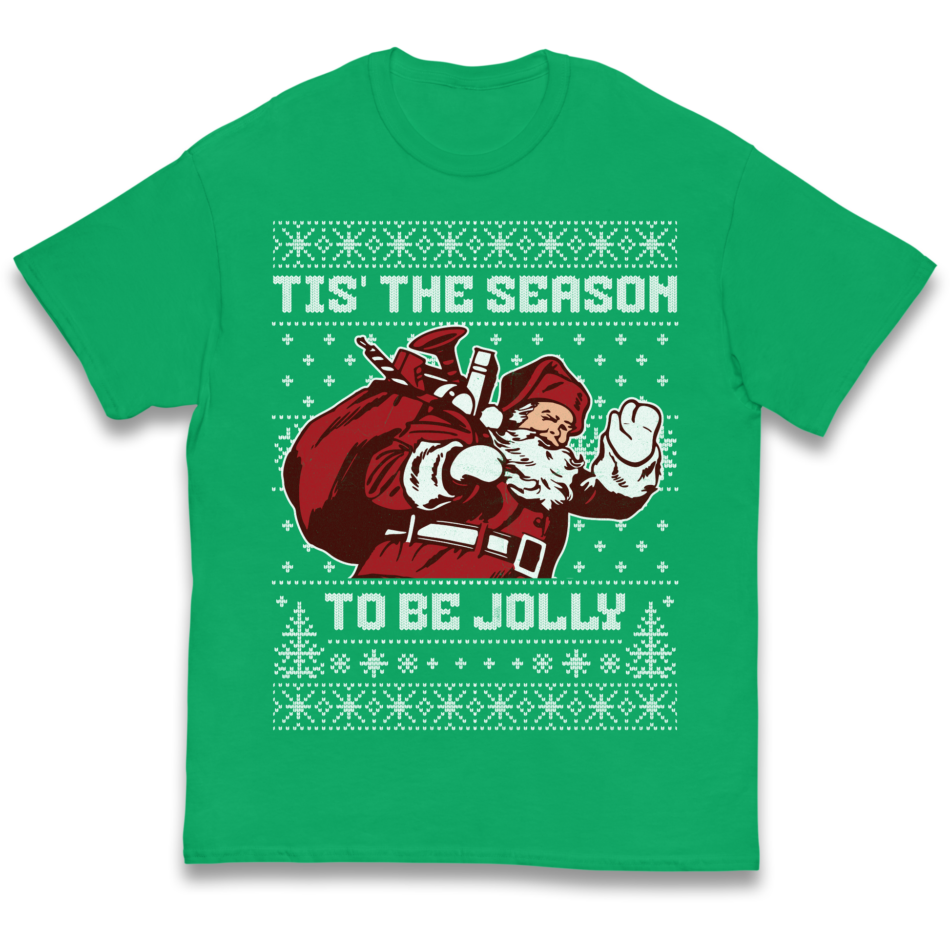 Tis The Season To Be Jolly Christmas kids t shirt