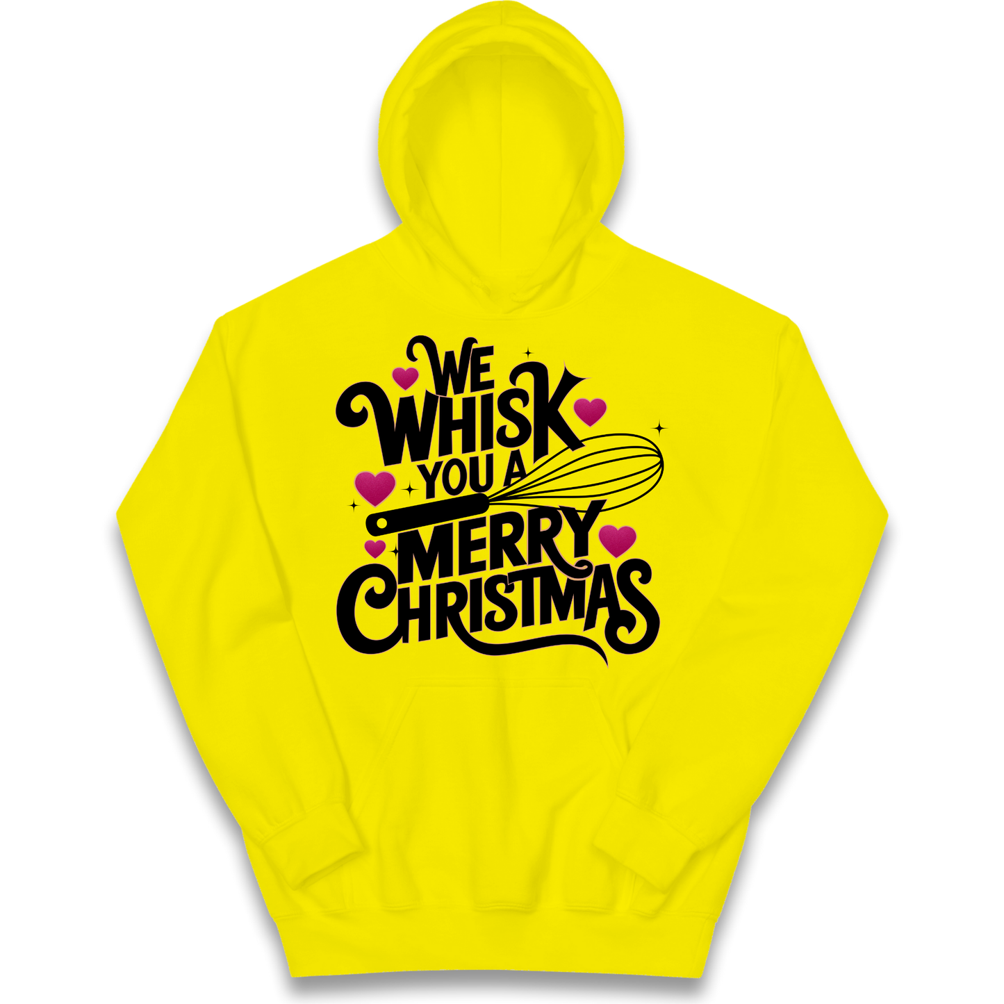 We Whisk You a Merry Christmas kids hoodie