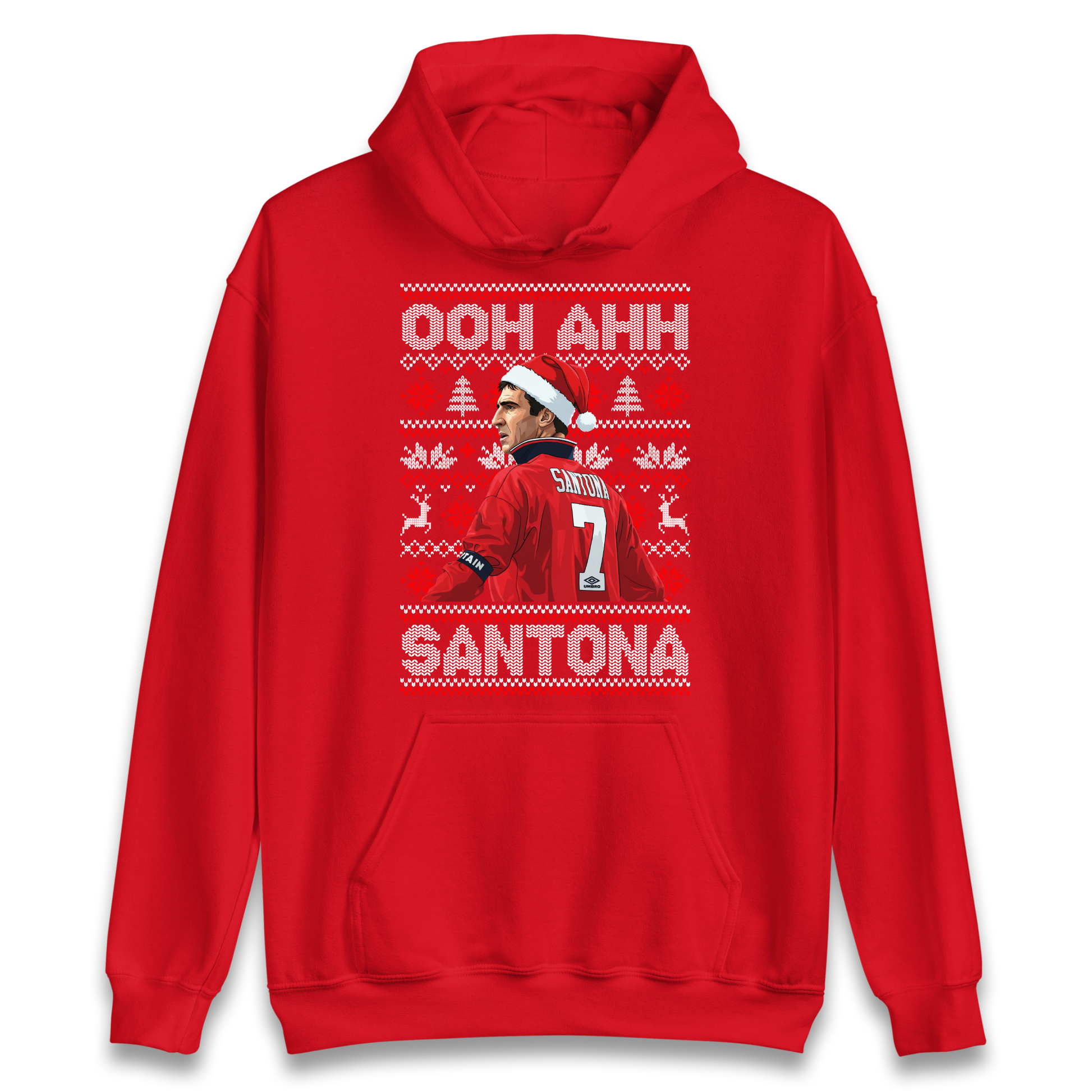 M'nchester United Christmas Hoodie