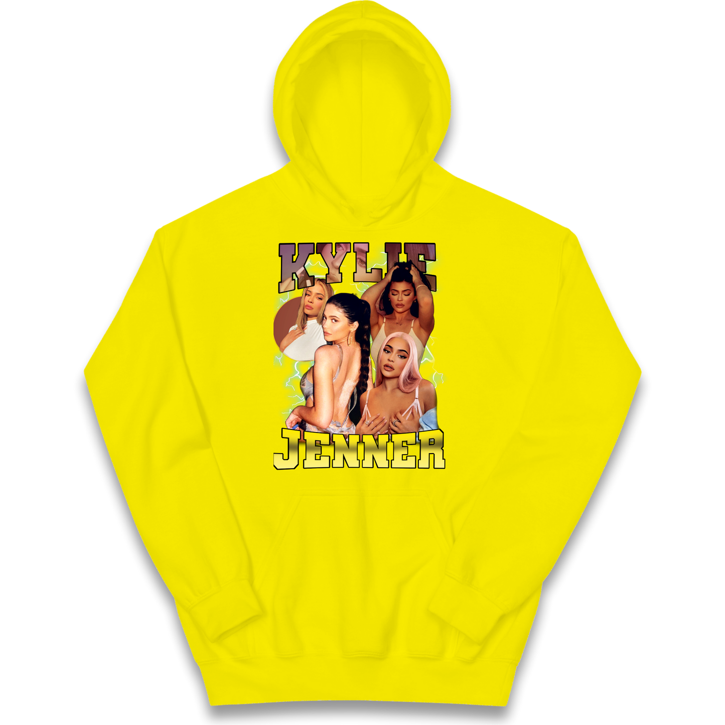 Kylie Jenner Pink Lips kids hoodie