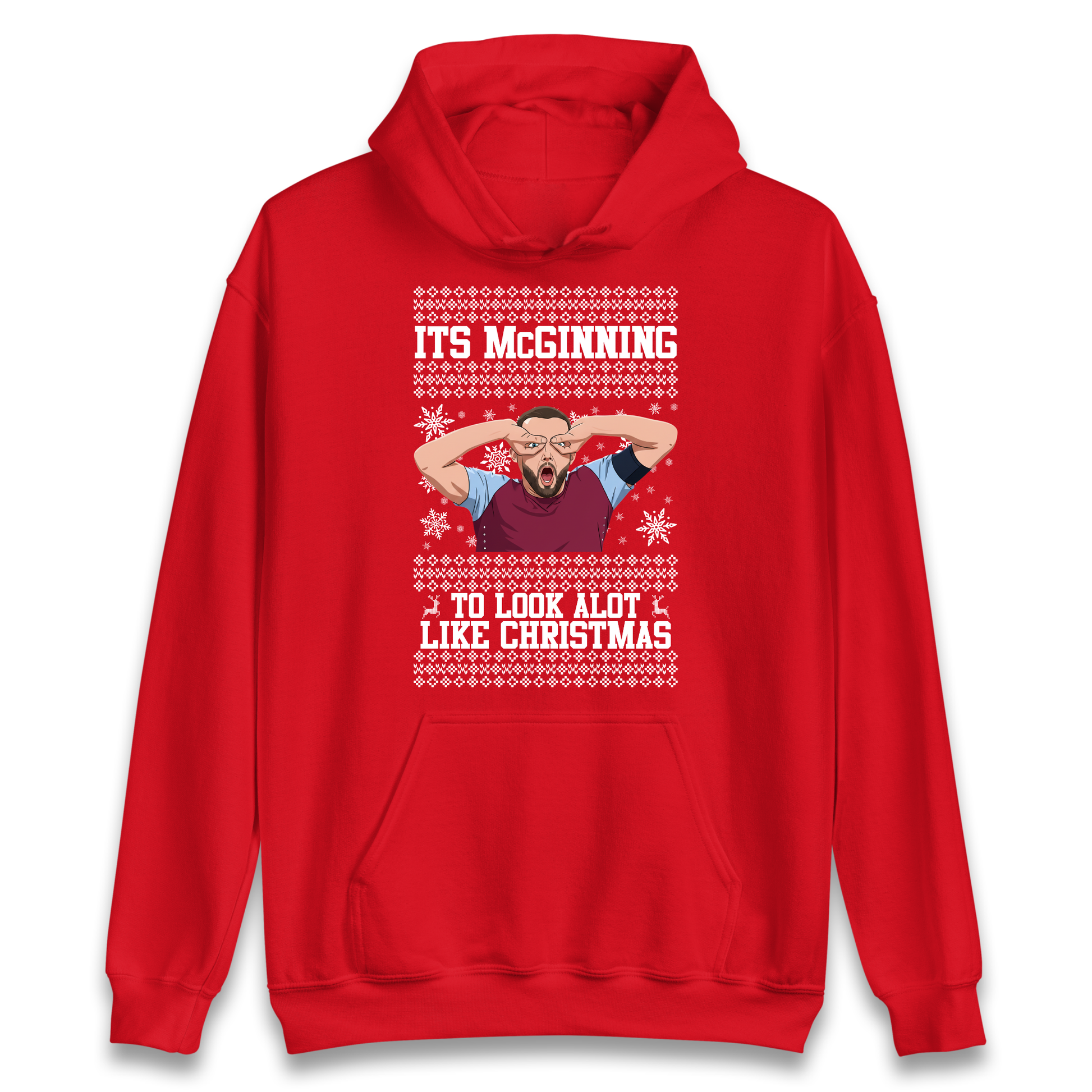 John McGinn Christmas Hoodie