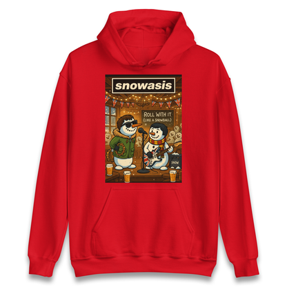 Snowasis Roll Christmas Hoodie