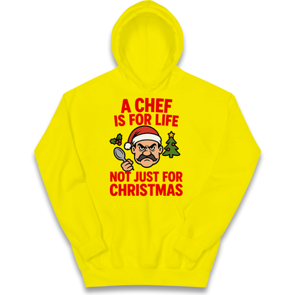 Chef Christmas Kids Hoodie