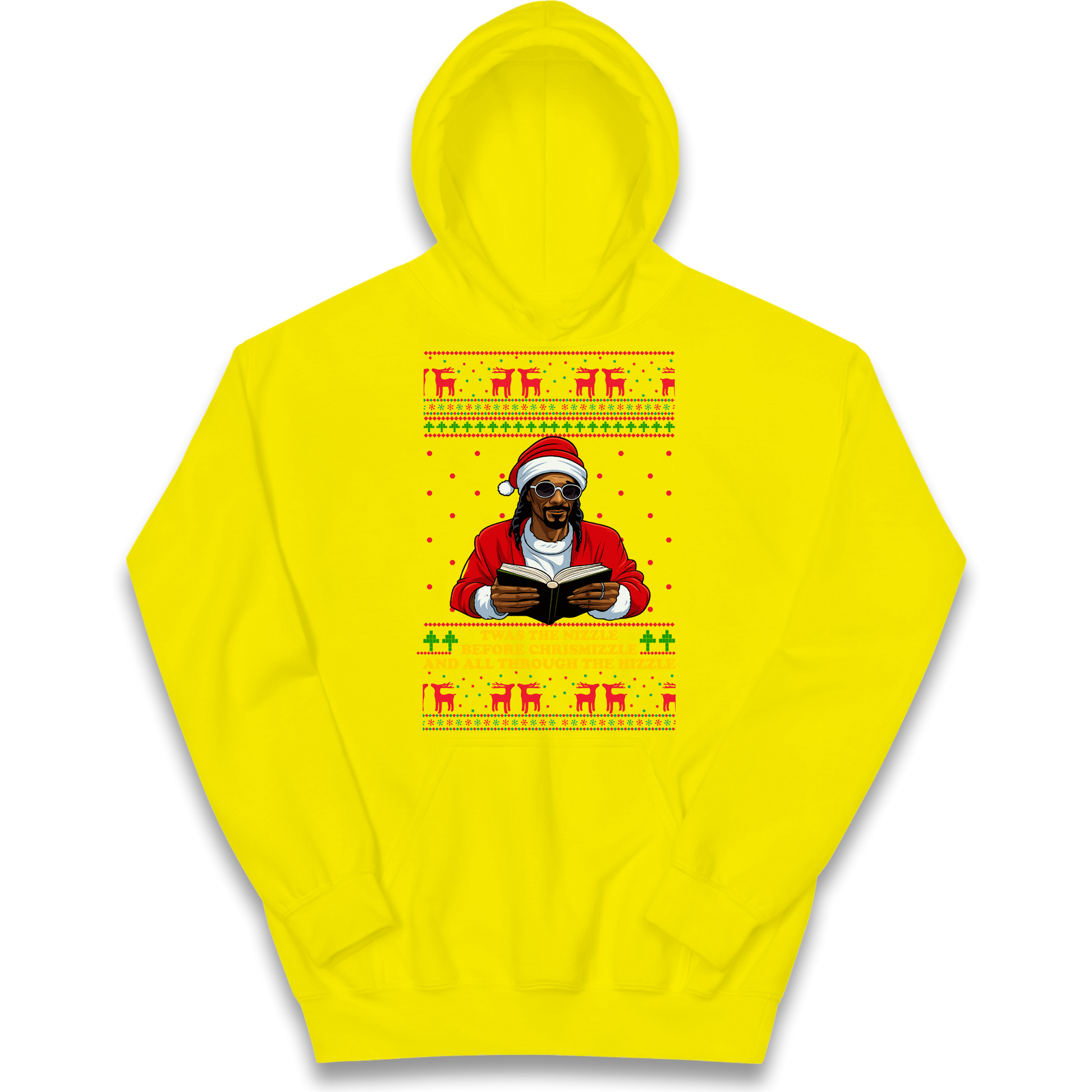 Snoop Dogg Nizzle Christmas Kids Hoodie