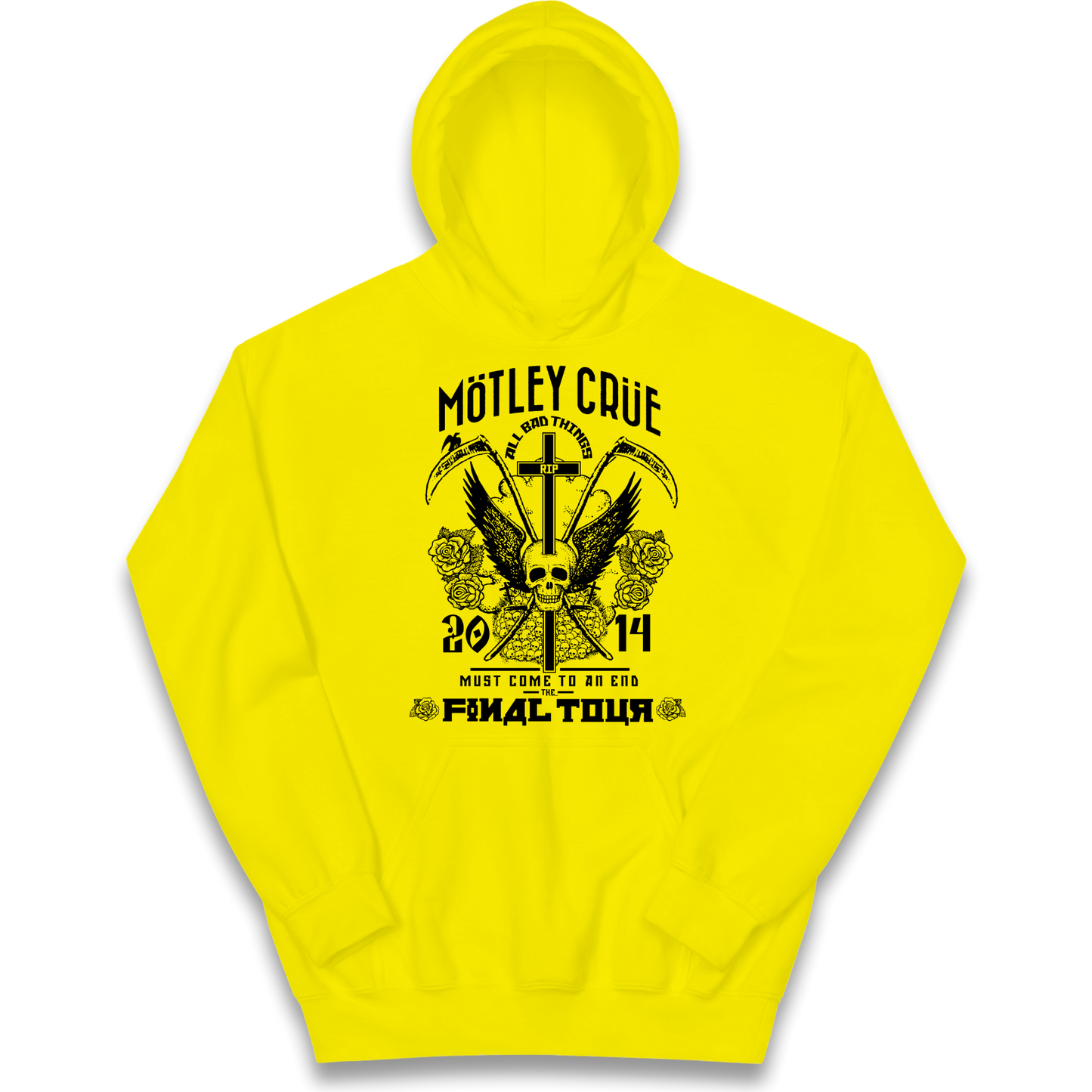 Motley Crue All Bad Things kids hoodie