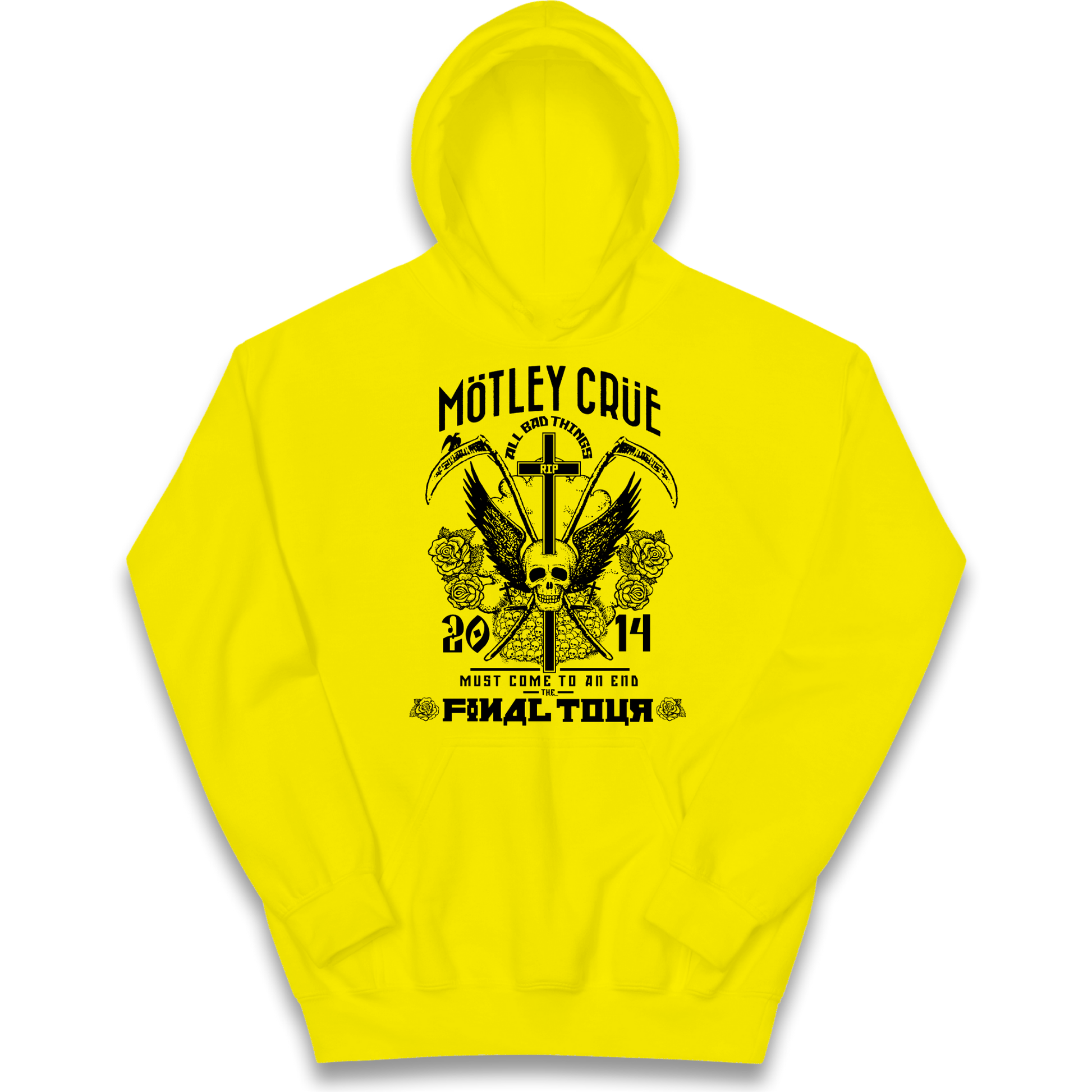 Motley Crue All Bad Things kids hoodie