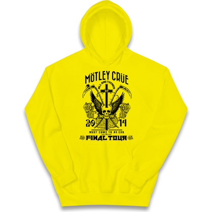 Motley Crue All Bad Things kids hoodie